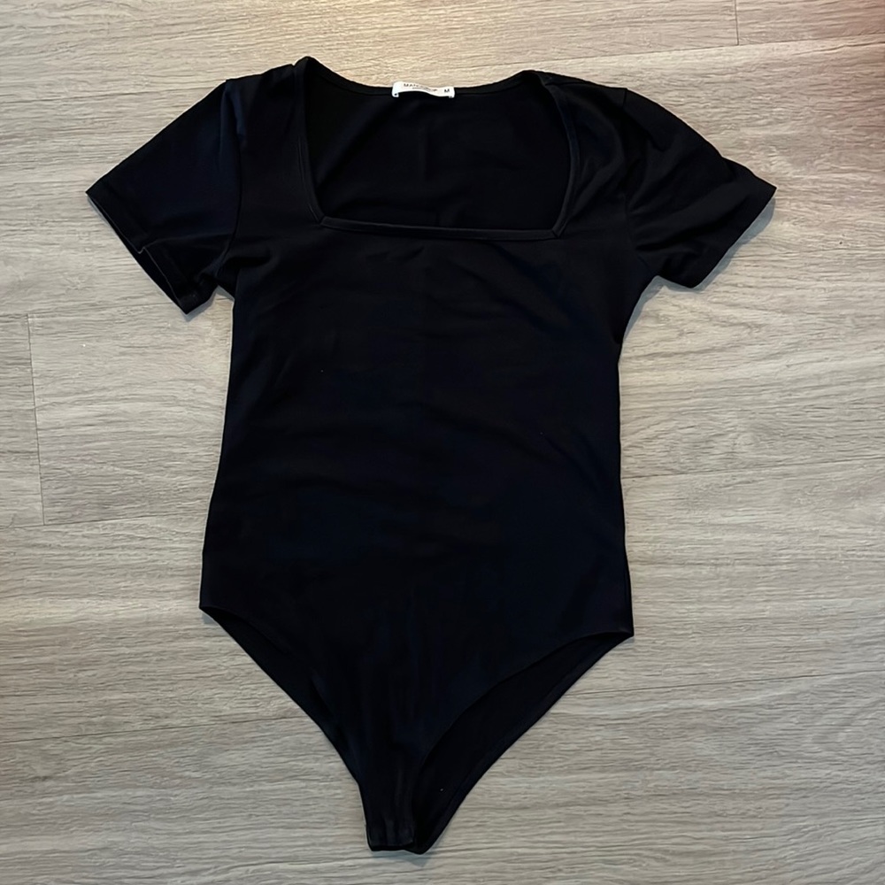 Square neck bodysuit